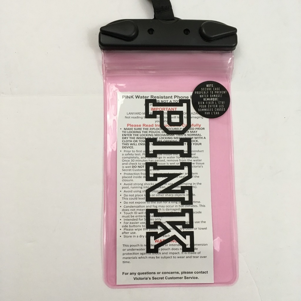 PINK Victoria Secert Water Resistant Phone Pouch